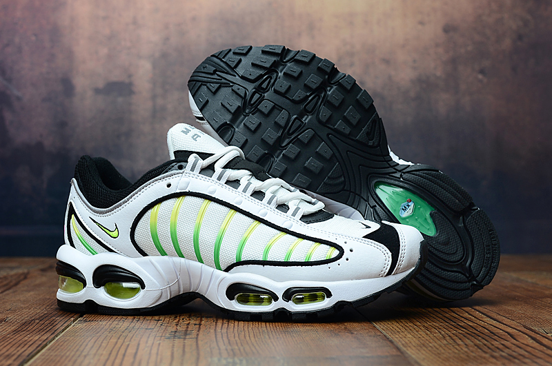 2019 Nike Air Max TN White Black Green Shoes